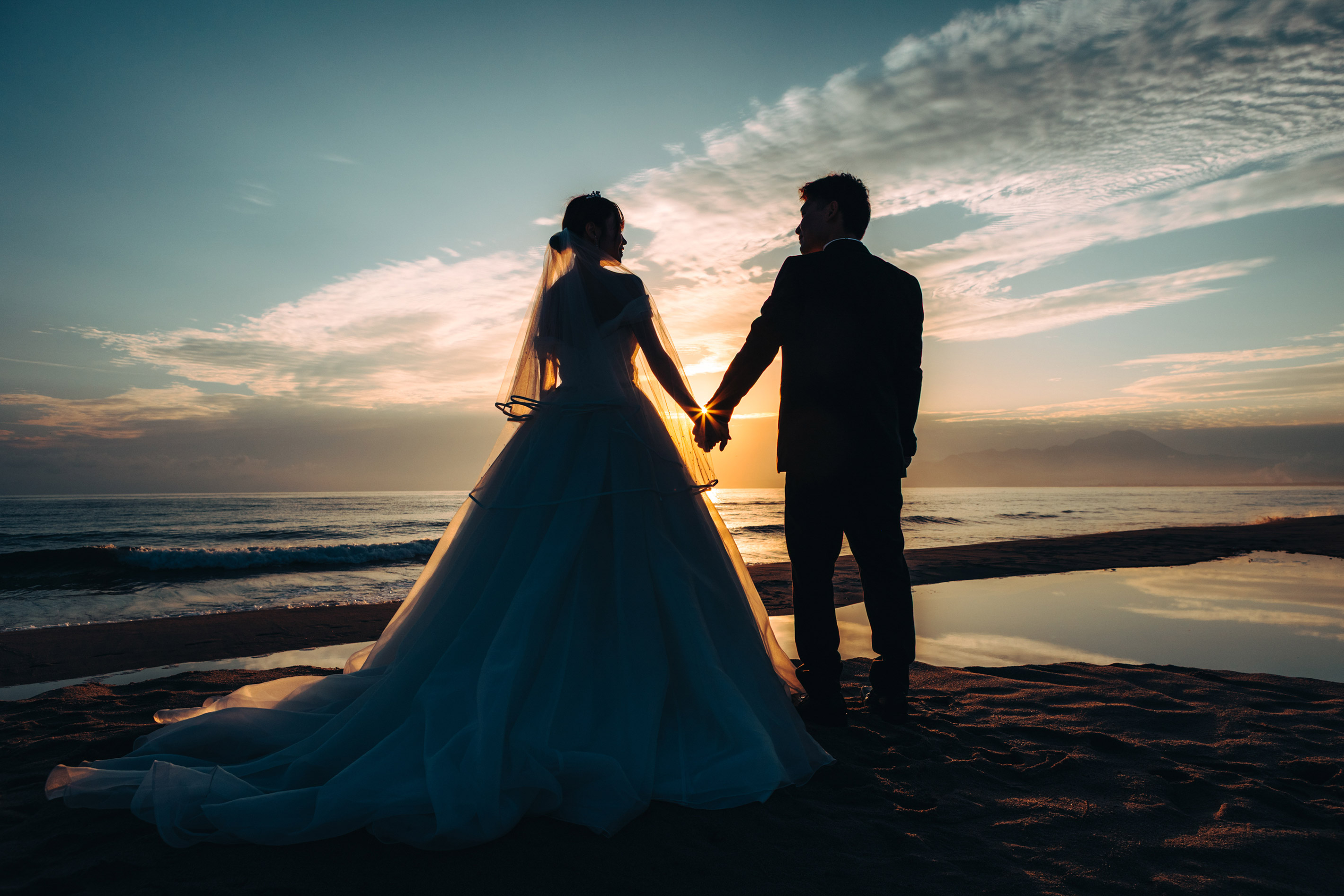 新郎 K様、新婦 K様 お写真