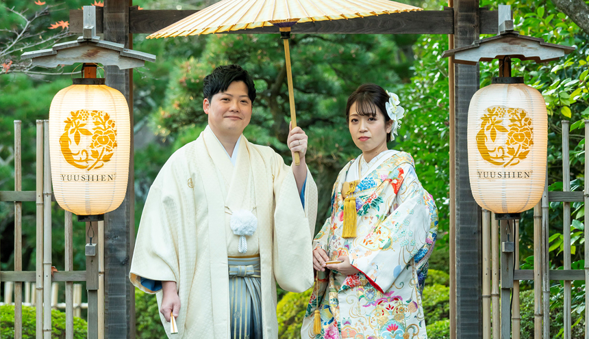 新郎 K様、新婦 K様 お写真